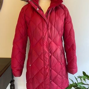 Eddie Bauer small premium goose down parka 700 fill power